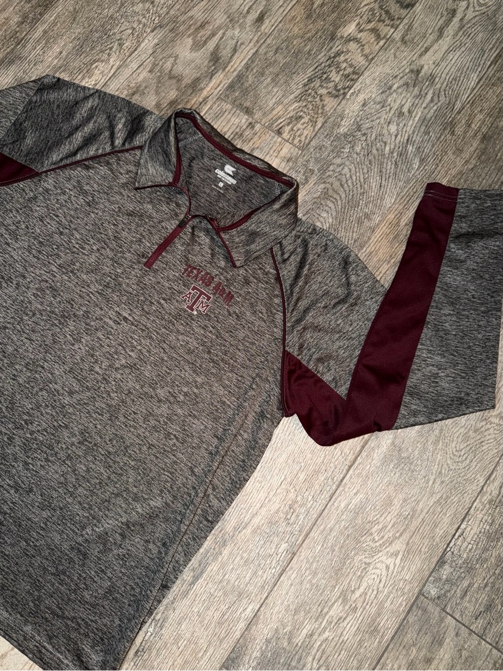 Texas A&M Aggies Colosseum Men’s L 1/4 Zip Performance Pullover
